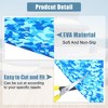 Unique Bargains EVA Faux Teak Decking Sheet Flooring Mat Self-Adhesive Camouflage Ocean Pattern 94.5"x35.4" - 4 of 4