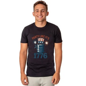 Fourth Of July Men's Party Like It's 1776 Parody Funny T-Shirt - 1 of 4