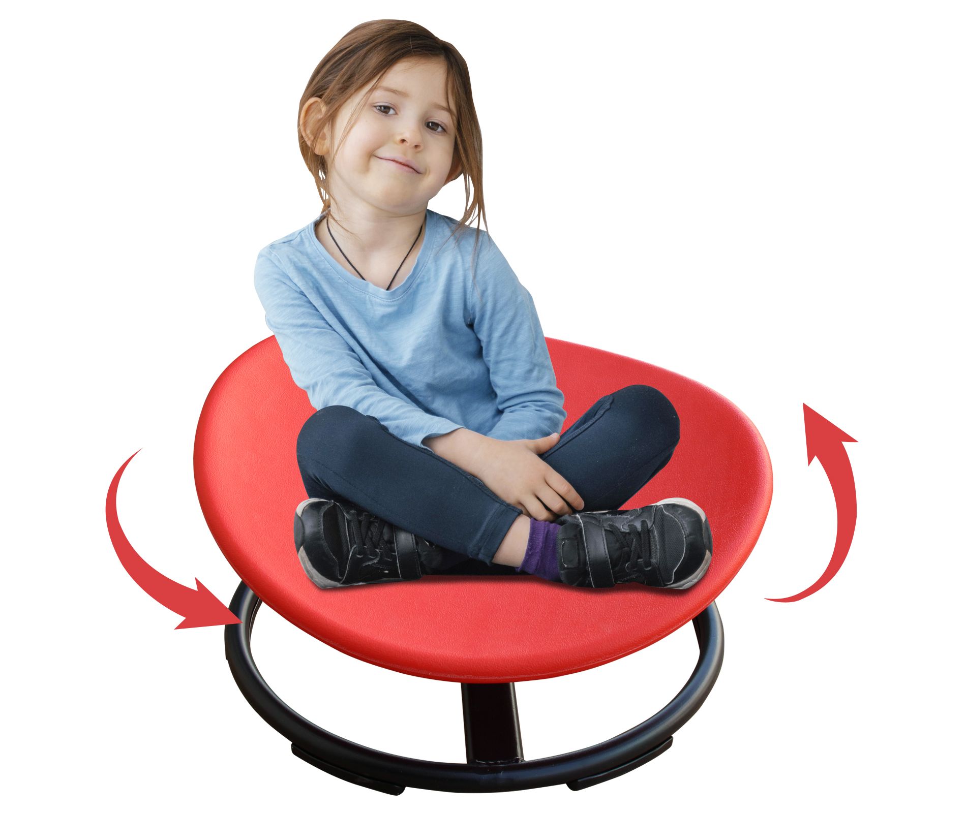 Gulches Kids Sensory Swivel Chair - For Autism/ADHD, Trains Coordination, Safe Comfortable Sensory Tool