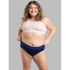 Fruit Of The Loom Women's Plus For Me  Fit 6 Pack Breathable Micro-Mesh Hipster Panty - Assorted - 2 of 4