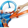 Hot Wheels Criss Cross Crash Track Set – Motorized Boosted Figure-Eight Raceway with 4 Crash Zones, 16+ Feet of Track, Car Feeder Ramp & 1 Vehicle - 3 of 4