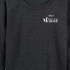 Women's - Disney Princess - Princess Ariel Lightweight French Terry Wide Neck Long Sleeve Shirt - 3 of 4