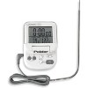 Polder THM-362-90 Digital In-Oven Probe Thermometer/Timer, White - 3 of 4