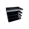 Huron 4-Compartment Steel File Organizer Black (HASZ0152) - 2 of 3