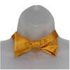 Men's Solid Color 2.75" x 4.75"  Adjustable 16" - 22" Self-Tie Bow Tie for Tuxedo & Wedding - 2 of 3