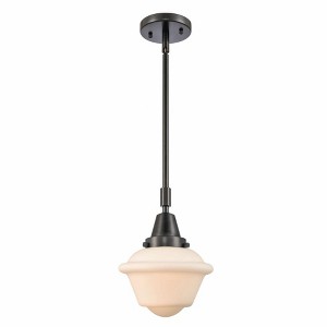 Oxford - 1 Light Stem Hung Mini Pendant In Traditional Style-9.13 Inches Tall and 7.5 Inches Wide - 1 of 1