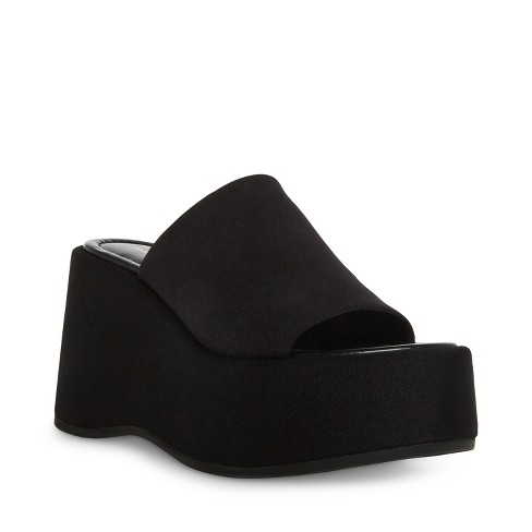 Madden Girl Nicco Slide On Wedge - 6 - Black : Target