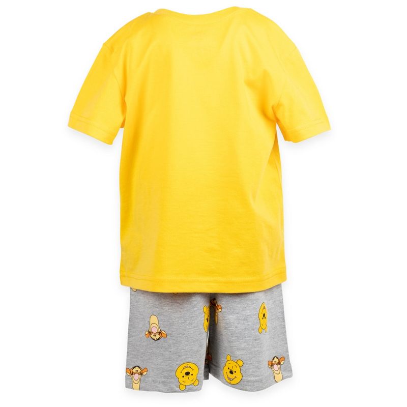 Disney Winnie the Pooh Baby Graphic T-Shirt and Shorts Outfit Set Infant, 5 of 8
