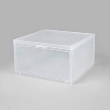 Shop Style Selections Plastic Clear Bin Collection at