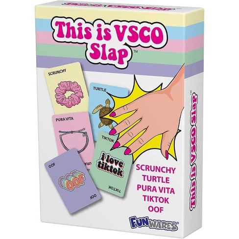 Ut Brands This Is Vsco Slap Card Game | Quick & Fun Party Game : Target