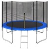 BestParts 12FT Trampoline with Safety Enclosure Net, Basketball Hoop, Ladder - 3 of 4