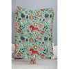 Pimlada Phuapradit Christmas gingerbread 56"x46" Woven Throw Blanket - Deny Designs - 3 of 4