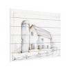 Trademark Fine Art Ethan Harper Barnyard Pencil Sketch II Wood Slat Art - 2 of 4