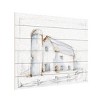 Trademark Fine Art Ethan Harper Barnyard Pencil Sketch II Wood Slat Art - image 2 of 4