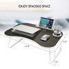 Laptop Stand for Bed ,Portable Lap Desk,23.8"*15.8"*10" - 2 of 4