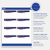 Avery Business Cards, 2" x 3-1/2", Silver-Snowflakes, Matte, 80ct - 3 of 4
