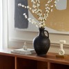 Modern Terracotta Vase - Handcrafted Pottery Flower Holder for Home, Office, Bedroom & Living Room Decor - Decorative Table Vase - 2 of 4