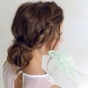 Unique Bargains Elegant Ribbon Hair Scrunchies 1 Pc - 2 of 4