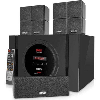 Pyle Bluetooth Home Theater Receiver System - Black