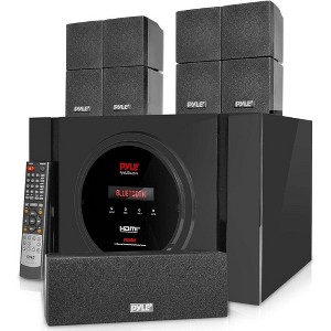 Pyle Bluetooth Home Theater Receiver System - Black - 1 of 4