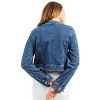 Women's Coco Patch Denim Jacket - tractr - 3 of 3