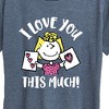 Women's - Peanuts -  Short Sleeve Graphic T-Shirt - image 2 of 4