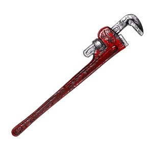 Underwraps CostumesRed Monkey Wrench 21 Inch Foam Adult Costume Accessory - 1 of 4