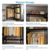 VIPEK Classic L6 Heavy Duty Clothes Rack L Shape Clothing Rack 5-Tier Wire Garment Rack Freestanding Closet, Max Load 850LBS - 4 of 4