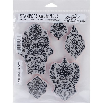 Tim Holtz Cling Stamps 7"X8.5"
