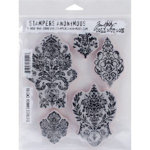 Tim Holtz Cling Stamps 7"X8.5" - 1 of 3