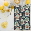 Heather Dutton Gingerbread Village Blue Cutting Board Rectangle -Deny Designs - 2 of 3