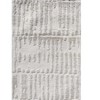 Home Mart Goods 2x3 Light Cream Abstract Soft Pile Boho Minimal Door Mat Rug - 2 of 4