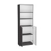 NicBex Bookcases for Living Room Modern 71.1" H 4 Tier Free Standing Storage Bookshelves with Durable Structure for Office Home - 3 of 4