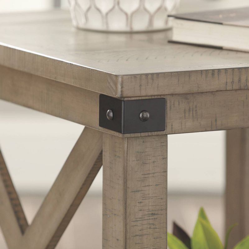 Aldwin Rectangular End Table Gray - Signature Design by Ashley, 3 of 5