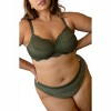 Curvy Couture Women's Luxe Lace Wireless Bralette - 4 of 4