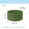 Unique Bargains Silicone Anti-Slip Protective Reusable Water Bottle Boot 2 Pcs - 2 of 4