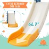 Toddler Playset with Slide,Toddler Slide,Slide for Kids with Basketball Hoop, Kids Slide Toddler Playground Toddler Slide Indoor Outdoor Toys - 2 of 4