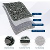 Floral Washable Runner Rug for Hallway, Kitchen, Laundry, Non-Slip, Stain-Resistant, Ultra-Thin, Entryway, Soft, Long Bedroom Rugs. - 4 of 4