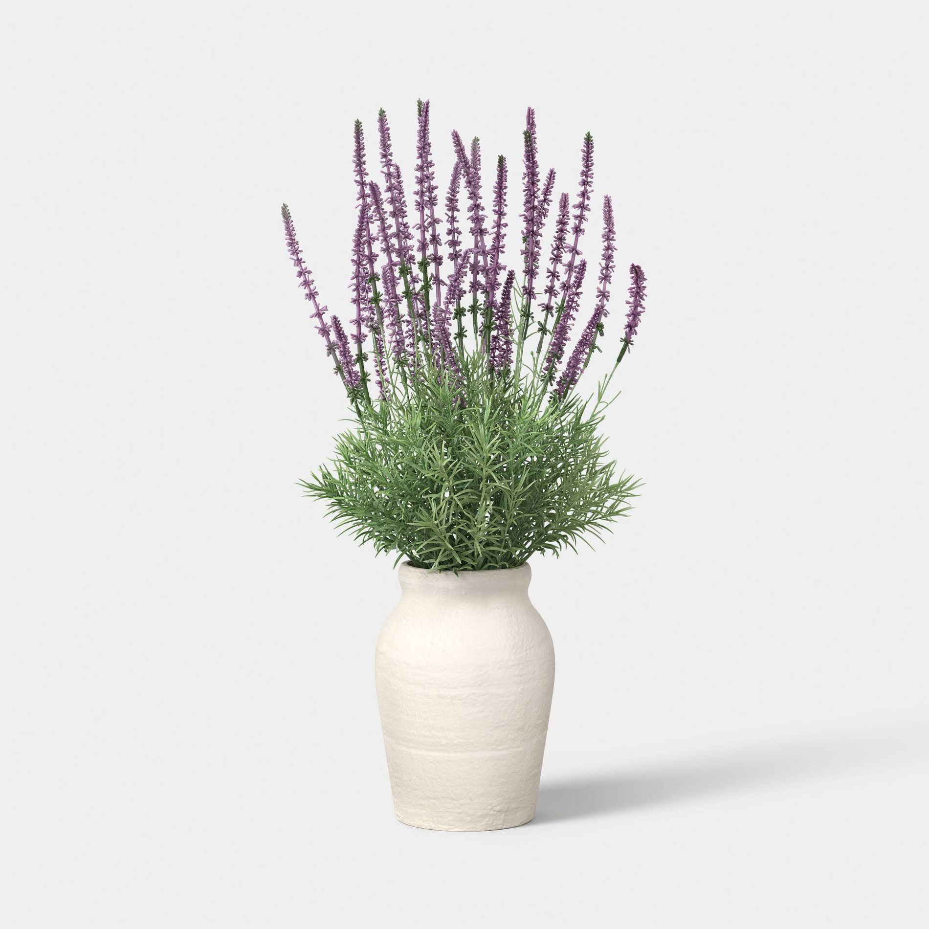 28" Potted Lavender Outdoor Patio Artificial Plant - Threshold™ designed with Studio McGee