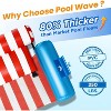 iPlay, iLearn Pool Wave Pool Floats Chairs Adult, 2 Packs Heavy Duty Inflatable Swimming Pool Lounges - 3 of 3