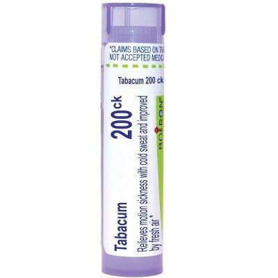 Tabacum 200CK by Boiron Homeopathic Single Medicine For Digestive  -  80 Pellet