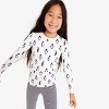 Primary Kids Organic Long Sleeve Pj Top In Holiday Animal Friends - 2 of 4
