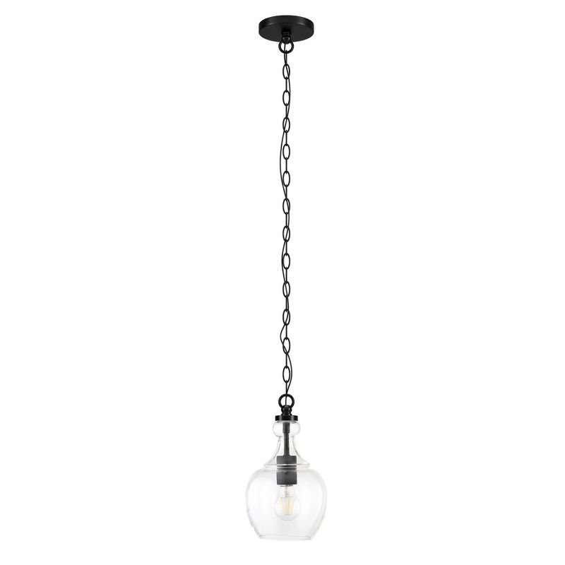 Hampton & Thyme 7" Wide Pendant with Glass Shade , 1 of 12