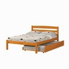 Donco Kids Econo Contemporary Full Honey Bed with Twin Trundle - 4 of 4