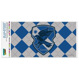 Harry Potter Ravenclaw Plaid Sigil Automotive Bumper Sticker - 1 of 4