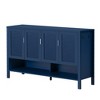 Dexmalle 55.1''Storage Sideboard with Open Shelf and 2-Tiers Adjustable Shelves - 2 of 4