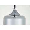 Elegant Lighting Ashwell 1 Light Chrome Pendant With Clear Glass - 4 of 4