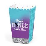 Big Dot of Happiness Must Dance to the Beat - Dance - Birthday Party or Dance Party Favor Popcorn Treat Boxes - Set of 12