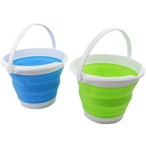 SAMMART 8.5L (2.2 Gallon) Collapsible Plastic Bucket - 1 of 4
