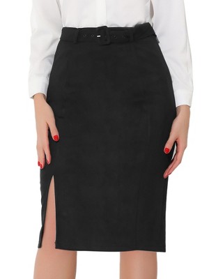 Black pencil outlet skirt target